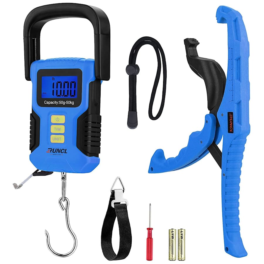 Runcl Waterproof Fishing Scale for $19