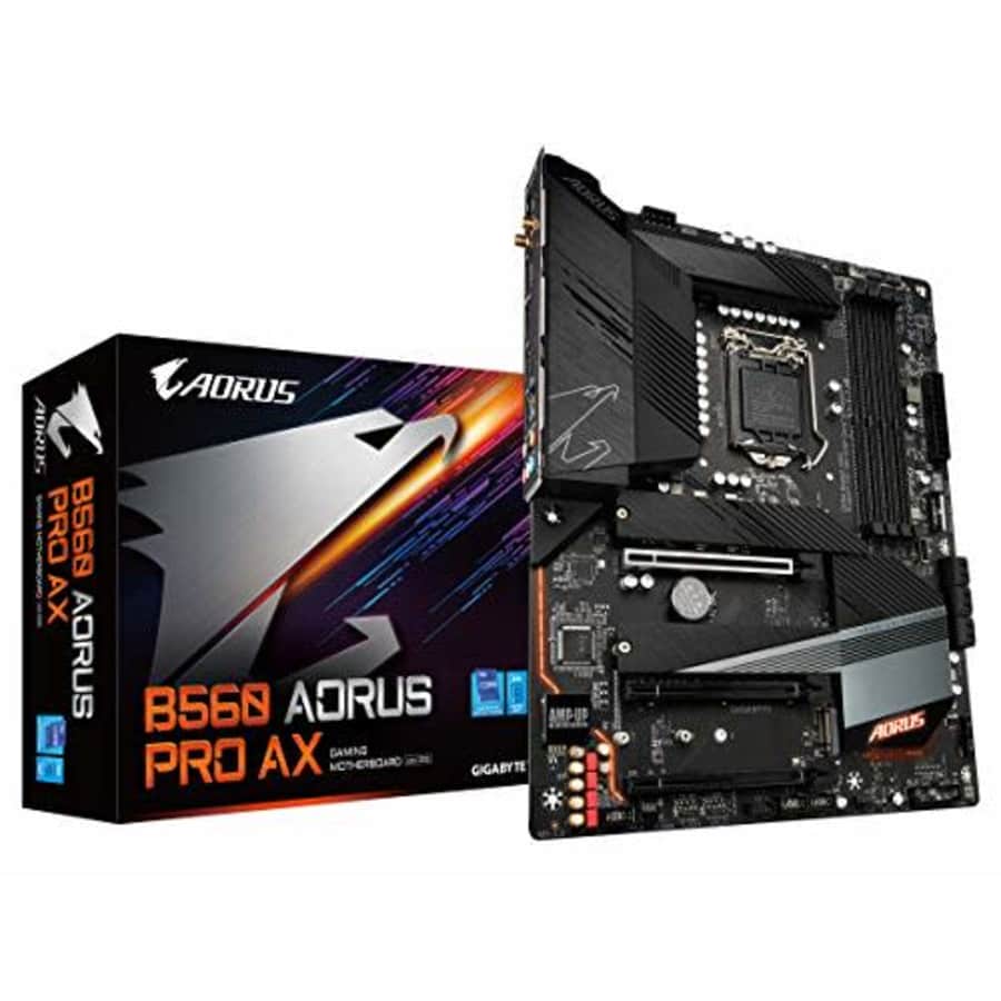 GIGABYTE B560 AORUS PRO AX (LGA 1200/ Intel/ B560/ ATX/Triple M.2/ PCIe 4.0/ USB 3.2 Gen2X2 for $295