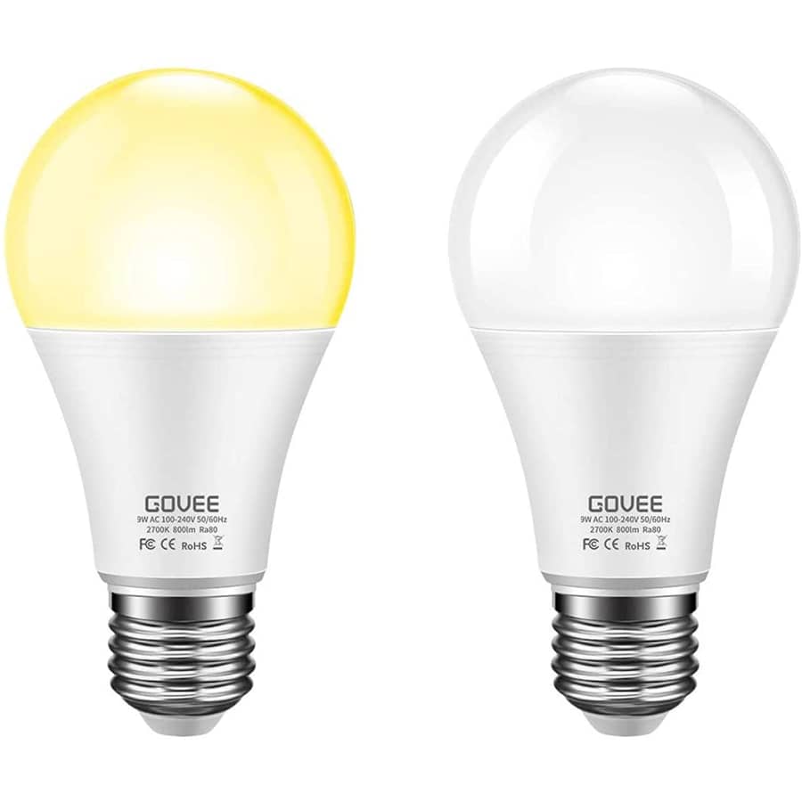 Govee Dusk to Dawn LED Light Bulb 2-Pack for $14
