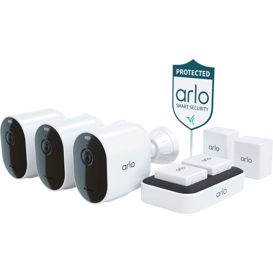 Arlo Pro 4 Spotlight Camera Security Bundle for $200 for members Arlo Pro 4 Spotlight Camera Security Bundle for $200 for members