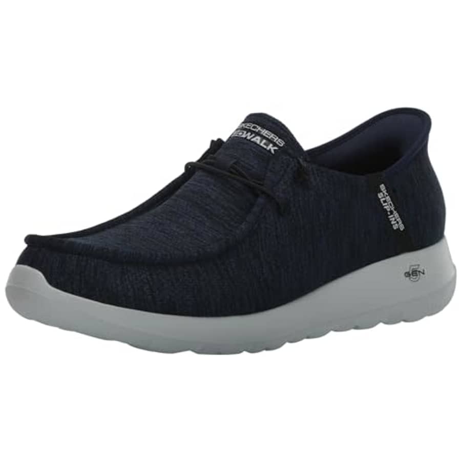 Skechers Men's Go Walk Max Free Hands Slip-ins Sneaker, Navy, 8.5 for $53