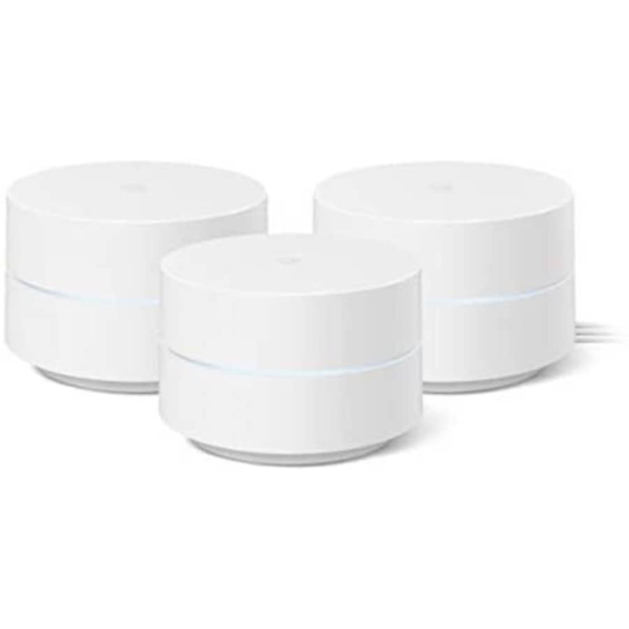 Google Wifi AC1200 Dual-Band Mesh Wi-Fi Router 3-Pack (2020) for $141 Google Wifi AC1200 Dual-Band Mesh Wi-Fi Router 3-Pack (2020) for $141