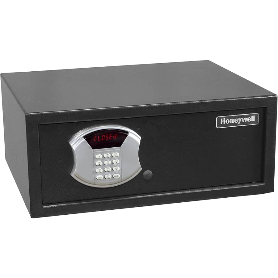 Honeywell Low-Profile Hotel-Style Steel Security Safe for $220