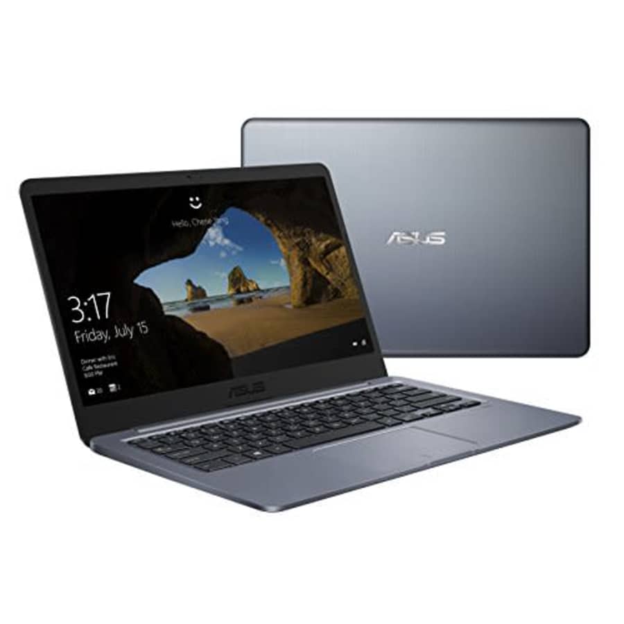 ASUS Thin & Light 14 LED Intel N3060 Celeron 4GB RAM 64GB eMMC Win 10 Notebook for $149