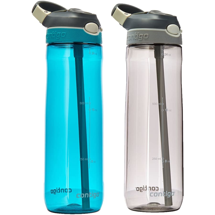 Contigo Autospout Straw Ashland 24-Oz. Water Bottle 2-Pack for $22