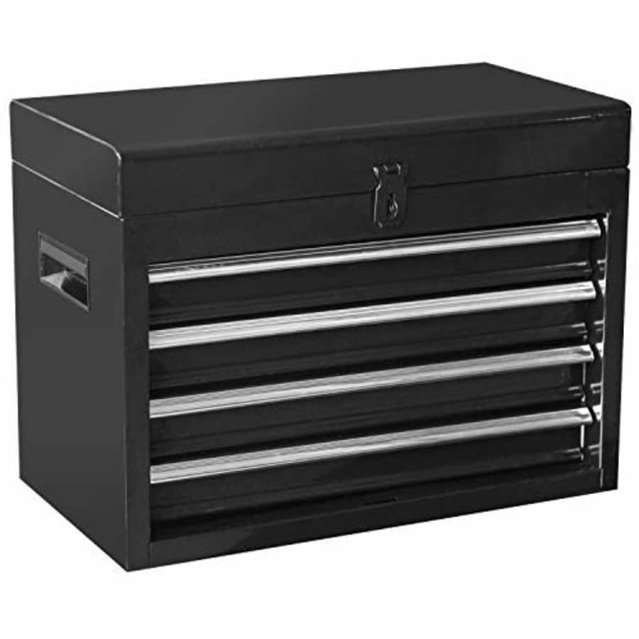 BIG RED ATBT1204R-BLACK Torin Rolling Garage Workshop Tool Organizer: Detachable 4 Drawer Tool for $121
