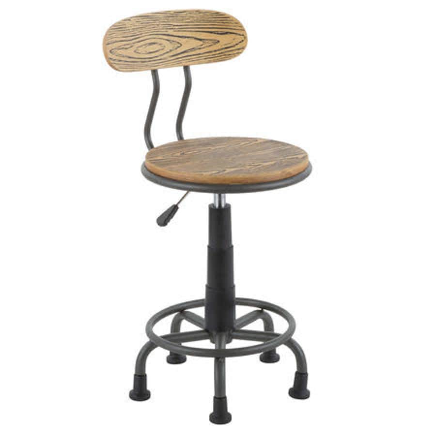 LumiSource, Inc. LumiSource Dakota Industrial Task Chair for $70 for members