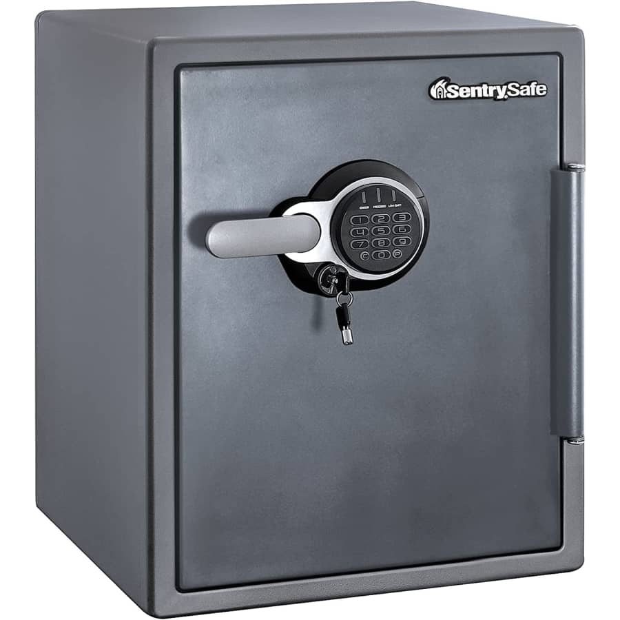 Sentry Safe 2-Cu. Ft. Fireproof and Waterproof Steel Safe for $343 Sentry Safe 2-Cu. Ft. Fireproof and Waterproof Steel Safe for $343