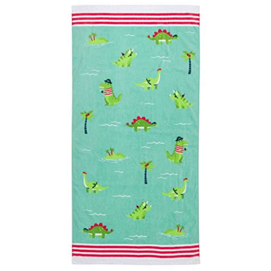 Stephen Joseph, Unisex Kids Summer Beach Bath Towel, Dino for $34 Stephen Joseph, Unisex Kids Summer Beach Bath Towel, Dino for $34