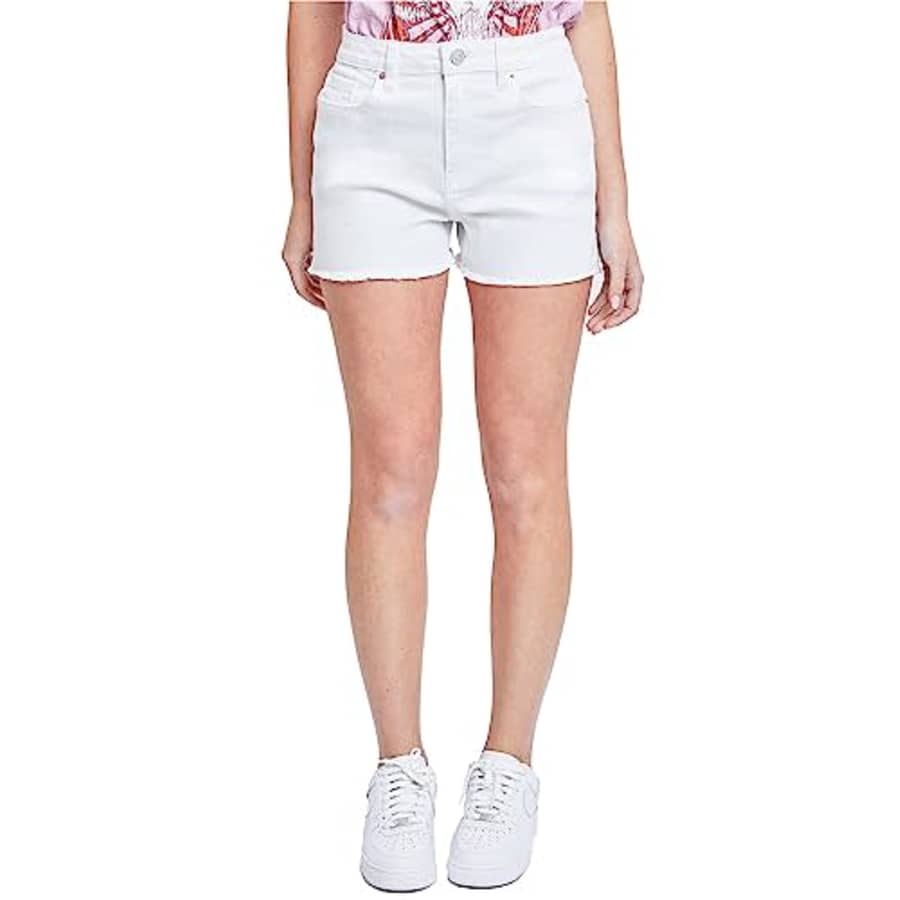 YMI Women's Essential High Rise 80's Acid Wash Mom Shorts, Vanilla Ice, 11 for $8 YMI Women's Essential High Rise 80's Acid Wash Mom Shorts, Vanilla Ice, 11 for $8