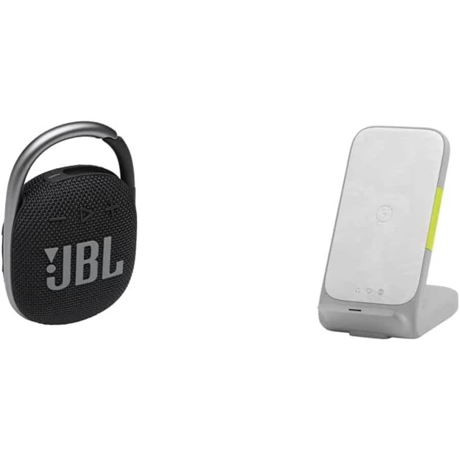 JBL Clip 4 Bluetooth Speaker + 33W InfinityLab InstantStation Wireless Charger for $65