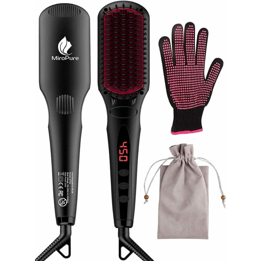 MiroPure 2-in-1 Ionic Straightening Brush: $14.81 MiroPure 2-in-1 Ionic Straightening Brush: $14.81