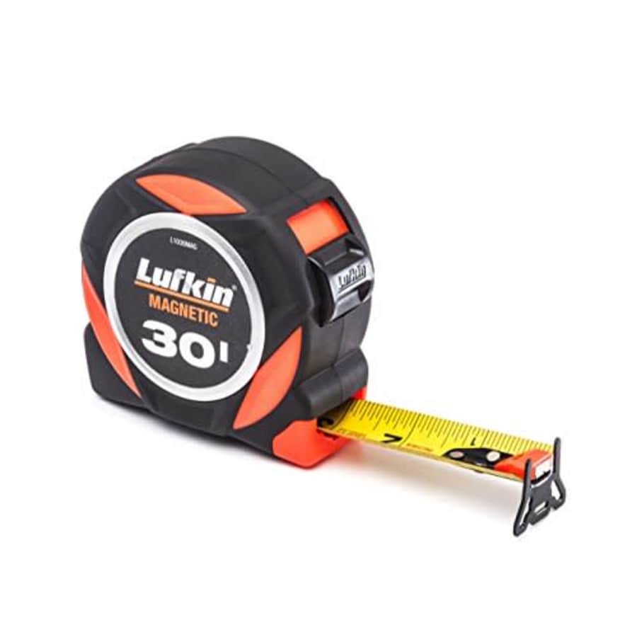 Crescent Lufkin 1-3/16" x 30' L1000 Command Series Magnetic Yellow Clad Dual Sided Tape Measure - for $40
