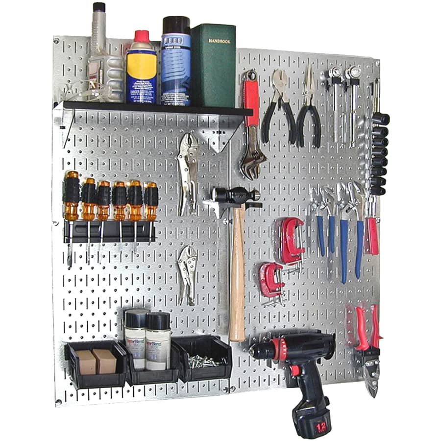Wall Control Galvanized Steel Pegboard Tool Organizer Kit for $75