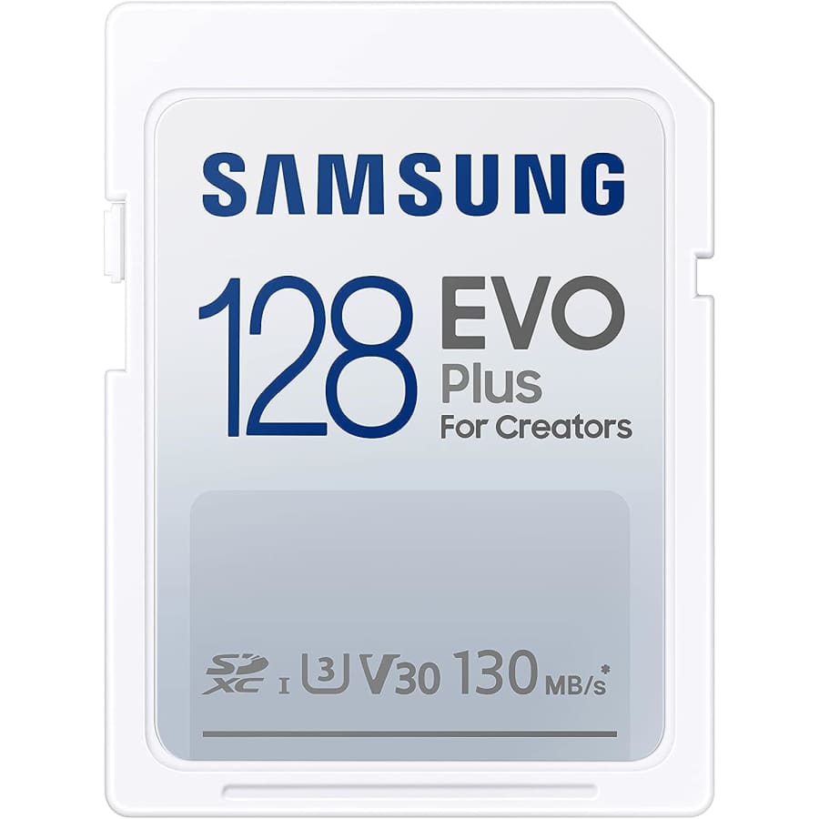 Samsung EVO Plus 128GB SDXC Memory Card for $10 Samsung EVO Plus 128GB SDXC Memory Card for $10