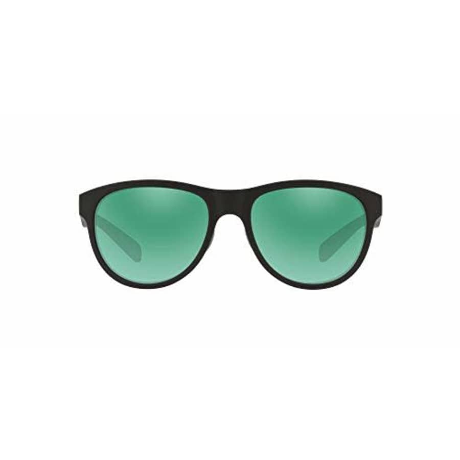 Native Eyewear Acadia Polarized Sunglasses, Matte Black/Granite/Green Reflex, 56 mm for $161
