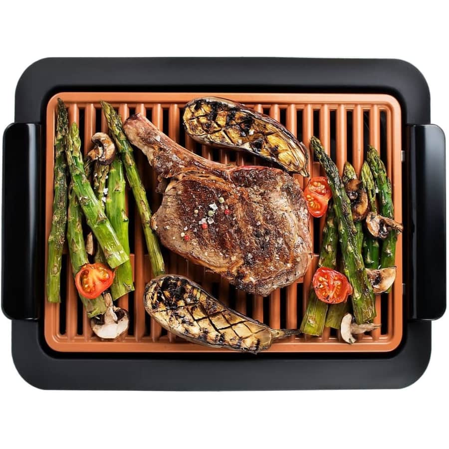 Gotham Steel Ceramic Smokeless Electric Grill for $110