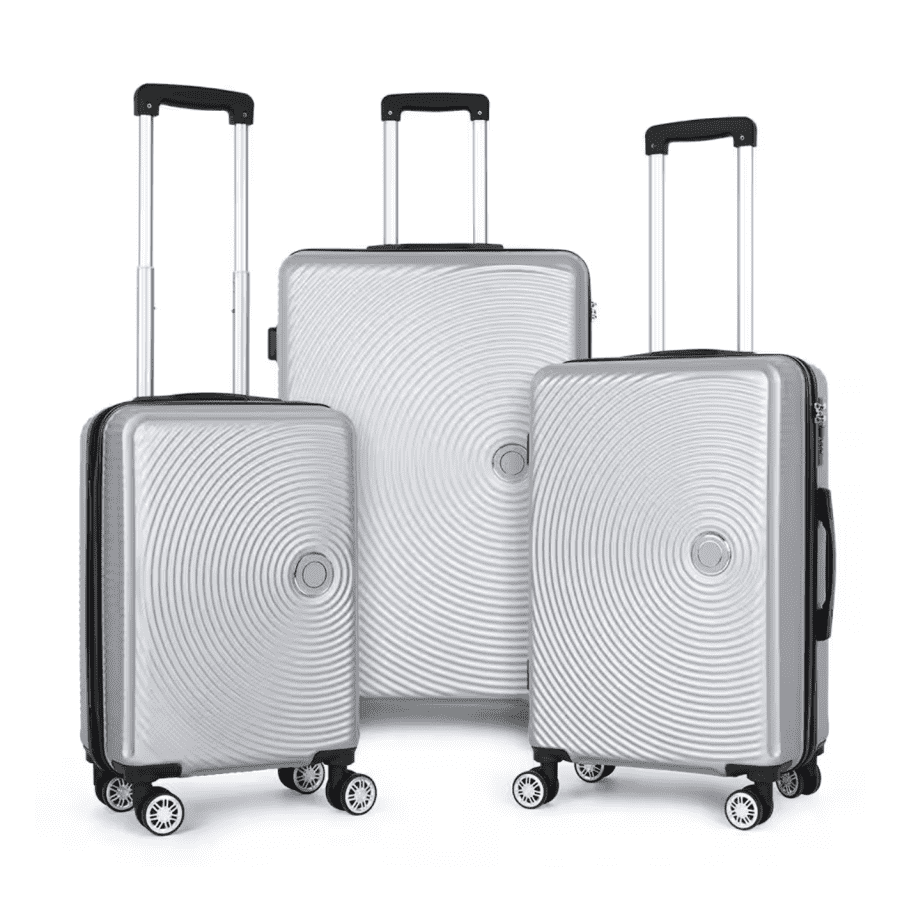 Hikolayae New Kimberly 3-Piece Nested Hardside Luggage Set for $90 Hikolayae New Kimberly 3-Piece Nested Hardside Luggage Set for $90