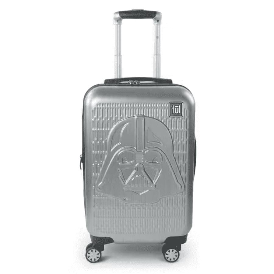 Star Wars Darth Vader Embossed 21" Spinner Suitcase for $40