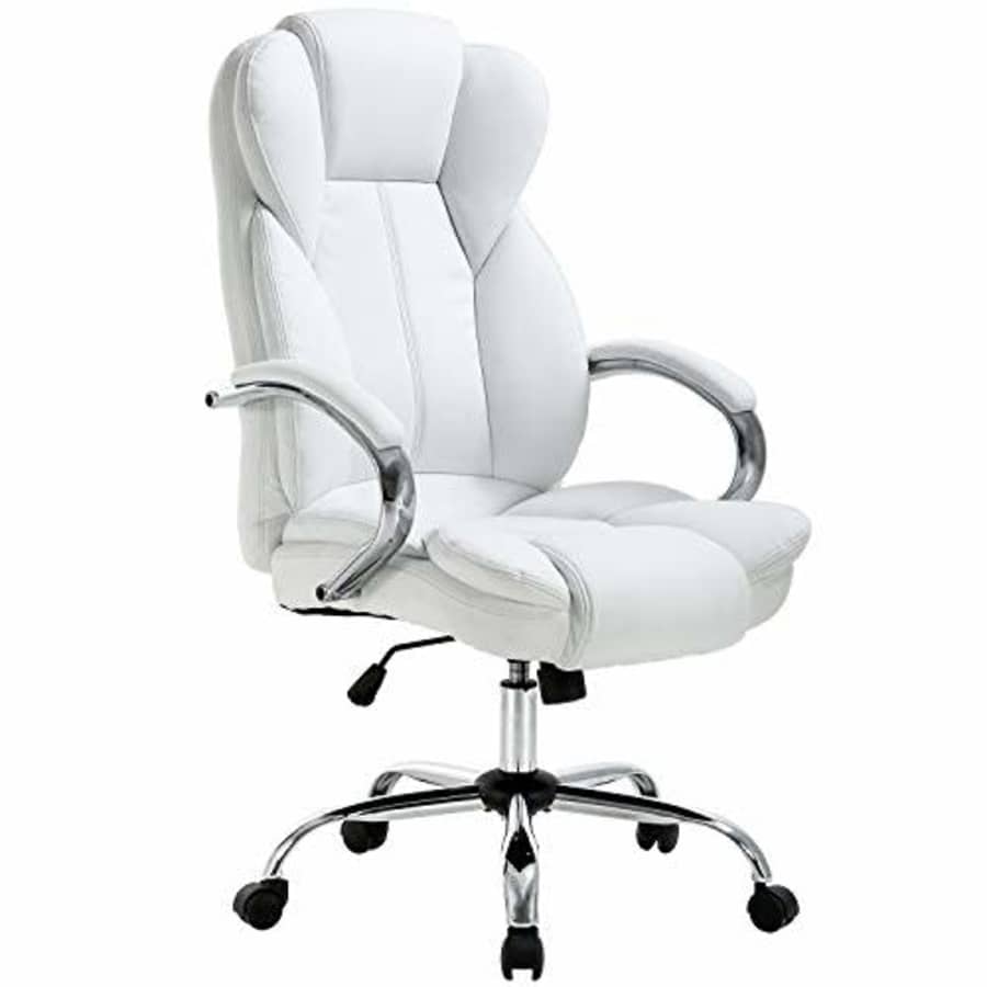 BestOffice Ergonomic Office Chair Desk Chair PU Leather Computer Chair Executive Adjustable High Back PU for $95