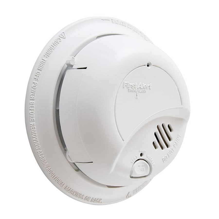 First Alert Hardwired Smoke Alarm with Battery Backup for $10 First Alert Hardwired Smoke Alarm with Battery Backup for $10
