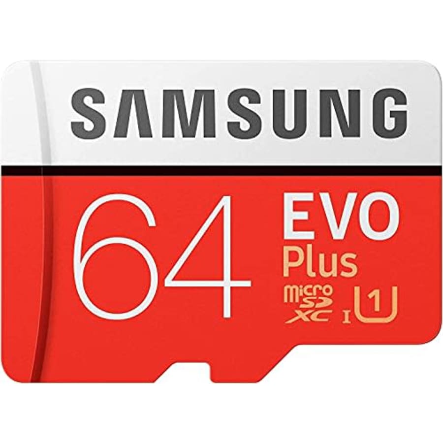 Samsung Evo Plus 2020 64GB MicroSDXC Class 10 UHS-I Flash Memory for $30