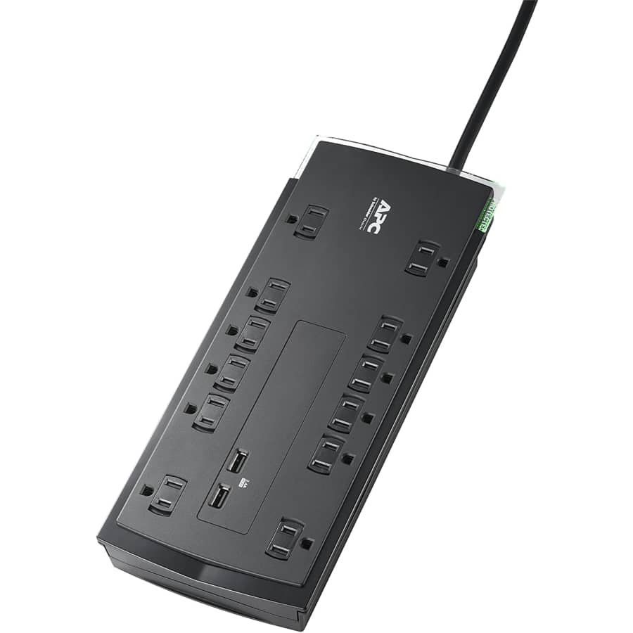 APC 12-Outlet Surge Protector Power Strip for $25 APC 12-Outlet Surge Protector Power Strip for $25