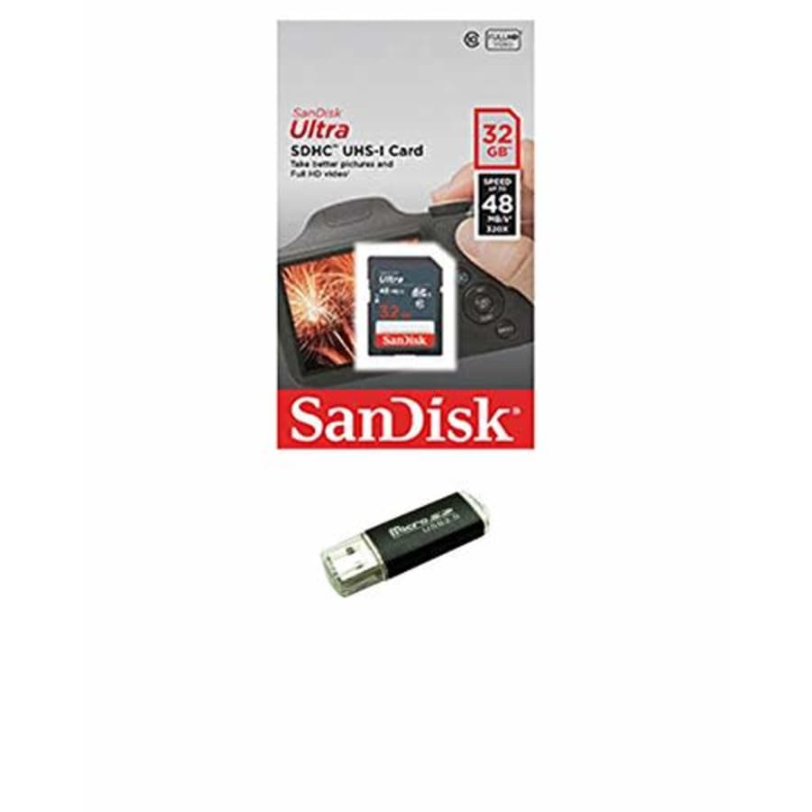 Sandisk 32GB SD SDHC Flash Memory Card for Nintendo 3DS N3DS DS DSI & Wii Media Kit, Nikon SLR for $6