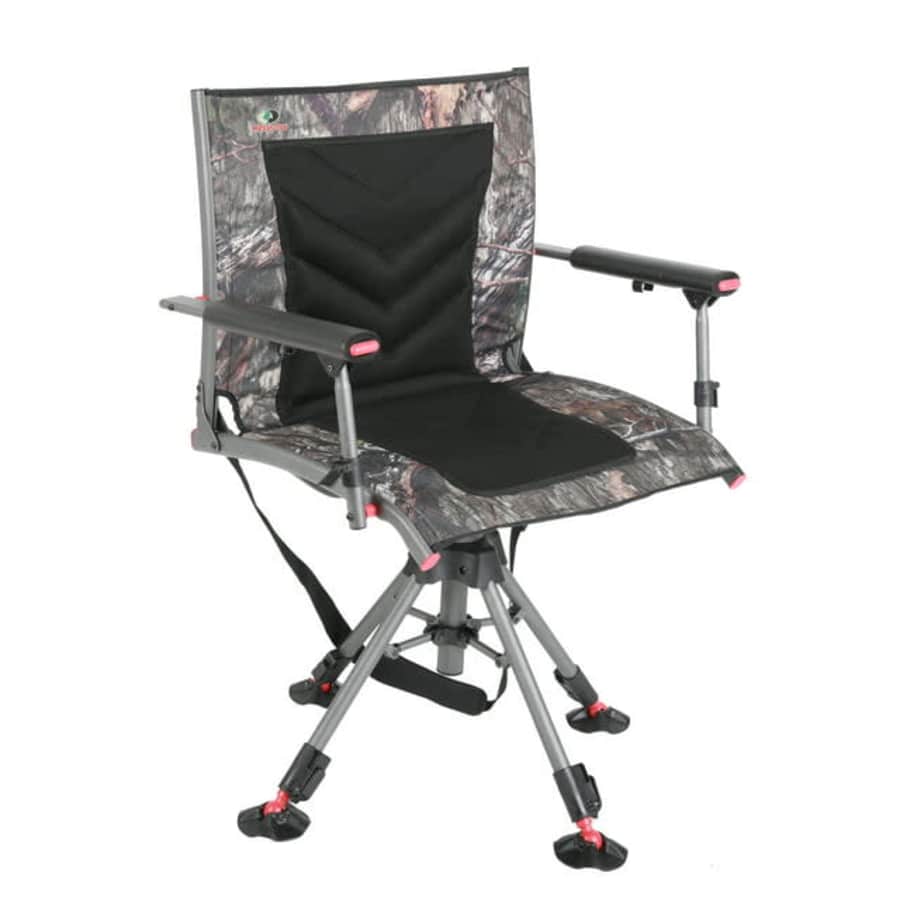 Mossy Oak Camouflage Swivel Blind Chair for $53