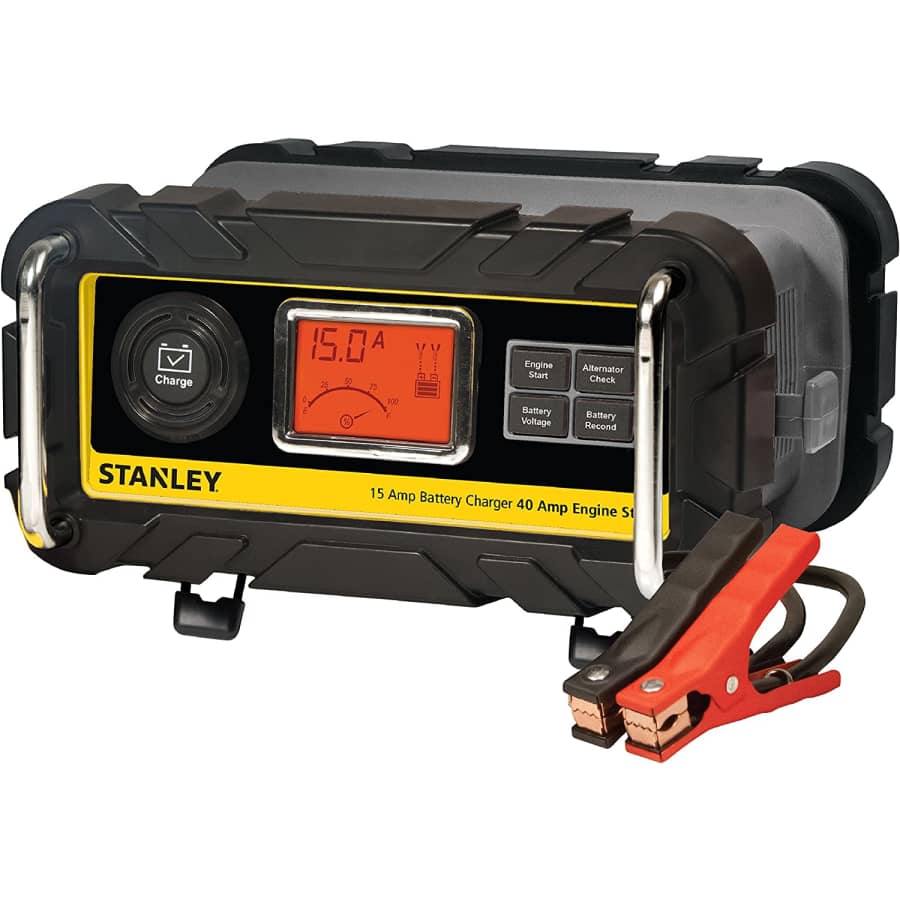 Stanley Tools Stanley 15A Battery Charger with 40A Engine Start for $85 Stanley Tools Stanley 15A Battery Charger with 40A Engine Start for $85