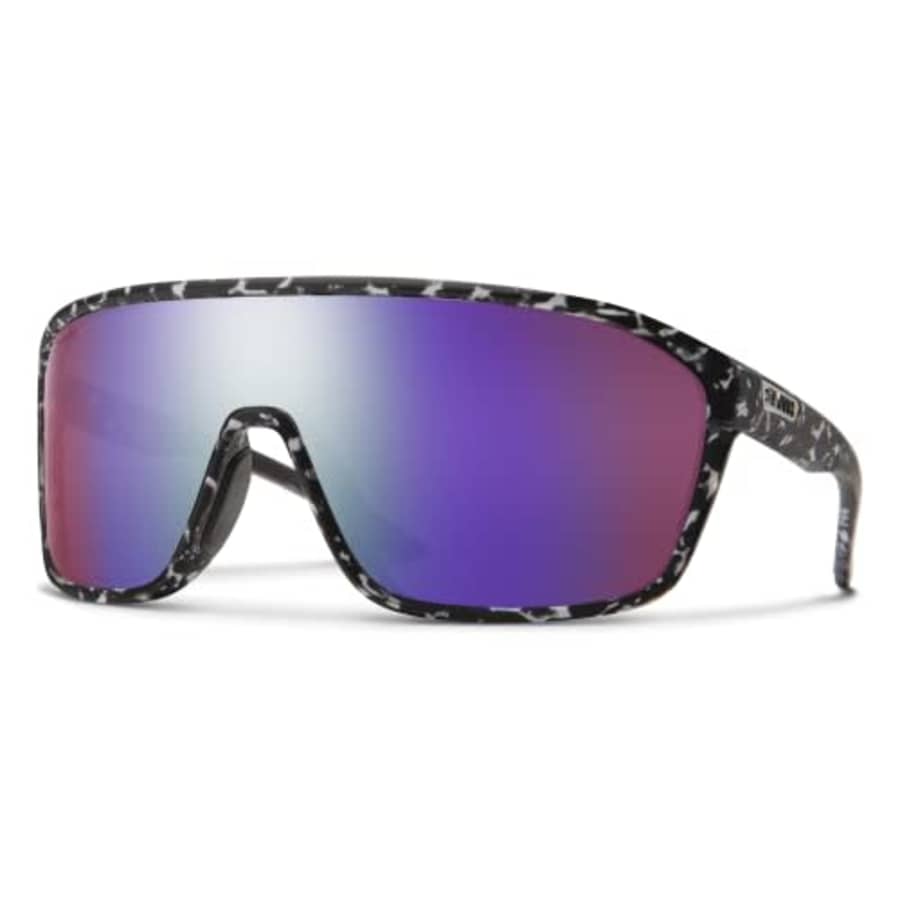 Smith Boomtown Active Sunglasses - Matte Black Marble | Chromapop Polarized Violet Mirror for $142 Smith Boomtown Active Sunglasses - Matte Black Marble | Chromapop Polarized Violet Mirror for $142