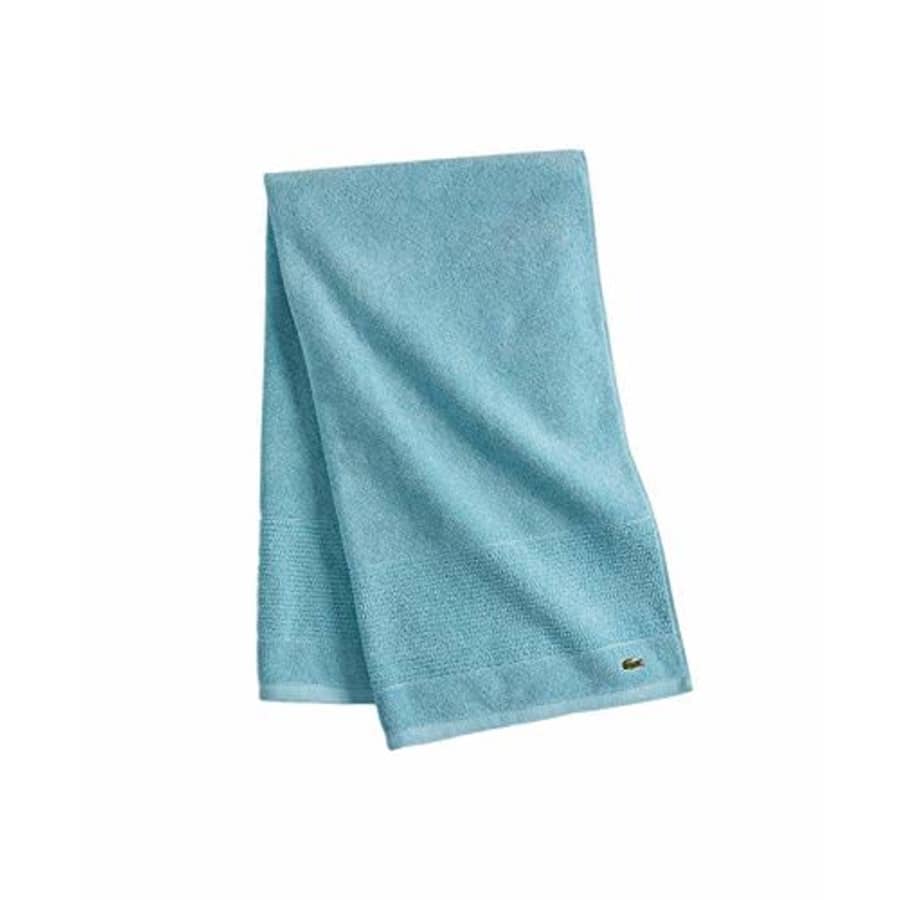 Lacoste Legend 100% Supima Cotton Towel, 650 GSM, 30" W x 54" L Bath, Celestial Blue for $21 Lacoste Legend 100% Supima Cotton Towel, 650 GSM, 30" W x 54" L Bath, Celestial Blue for $21