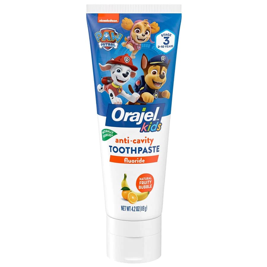 Orajel Kids 4.2-oz. Anti-Cavity Fluoride Toothpaste for $3 Orajel Kids 4.2-oz. Anti-Cavity Fluoride Toothpaste for $3