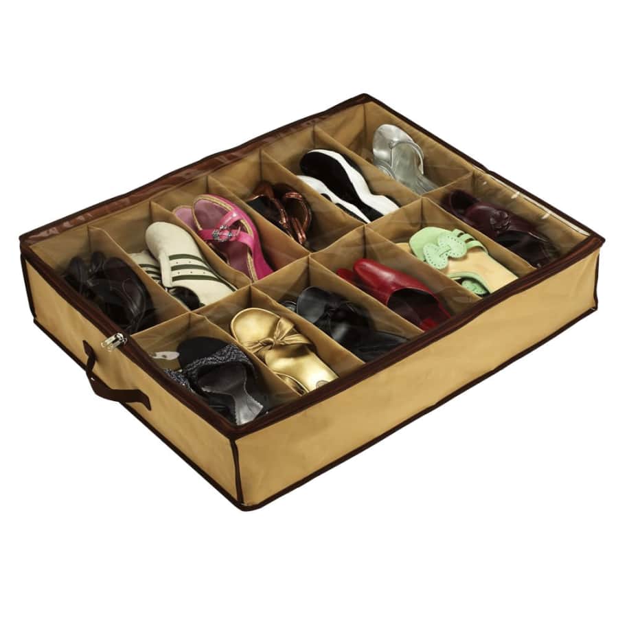 Sto-Away Under Bed Shoe Storage for $6 Sto-Away Under Bed Shoe Storage for $6