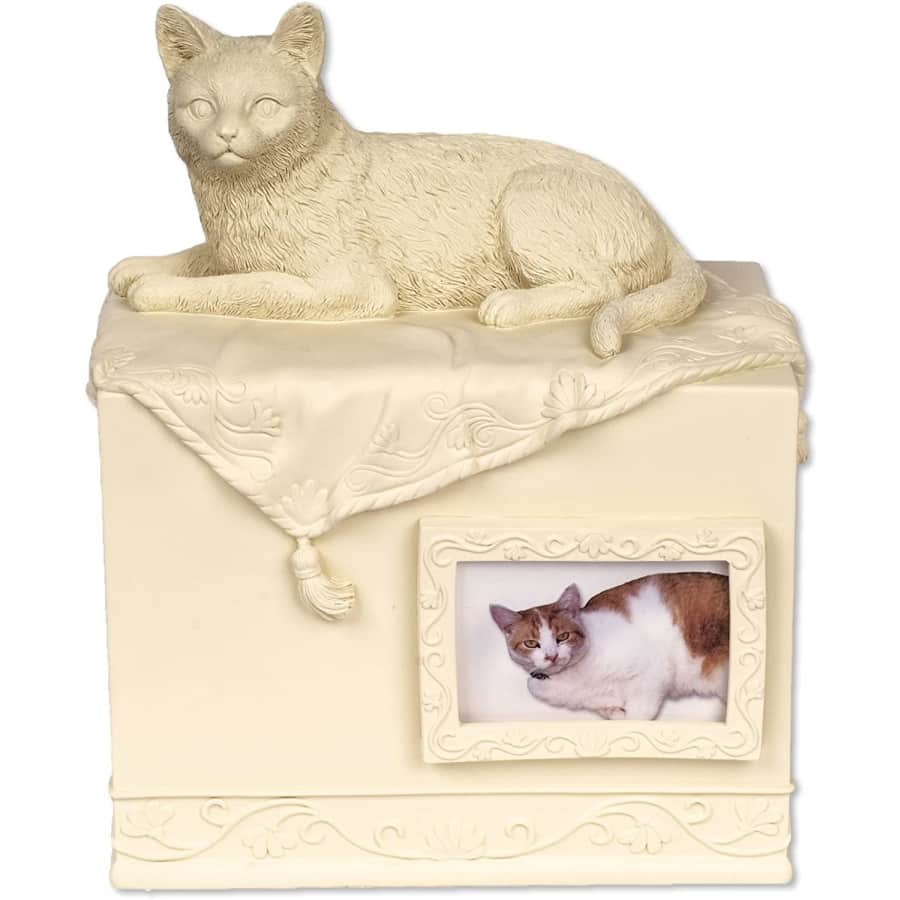 AngelStar Cat Cremation Urn for $35 AngelStar Cat Cremation Urn for $35