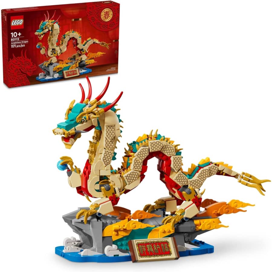 LEGO Spring Festival Auspicious Dragon for $90 LEGO Spring Festival Auspicious Dragon for $90