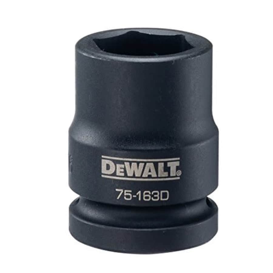 DEWALT 3/4" Drive Impact Socket 6 PT 15/16 - DWMT75163B for $14