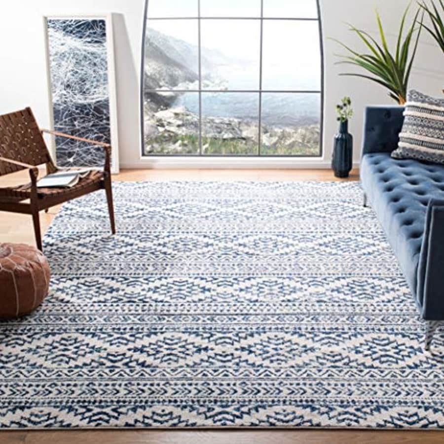 Safavieh Tulum Collection TUL272D Moroccan Boho Tribal Non-Shedding Living Room Bedroom Accent Area for $49 Safavieh Tulum Collection TUL272D Moroccan Boho Tribal Non-Shedding Living Room Bedroom Accent Area for $49