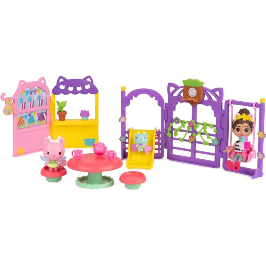 Gabby's Dollhouse Kitty Fairy Garden Party for $9