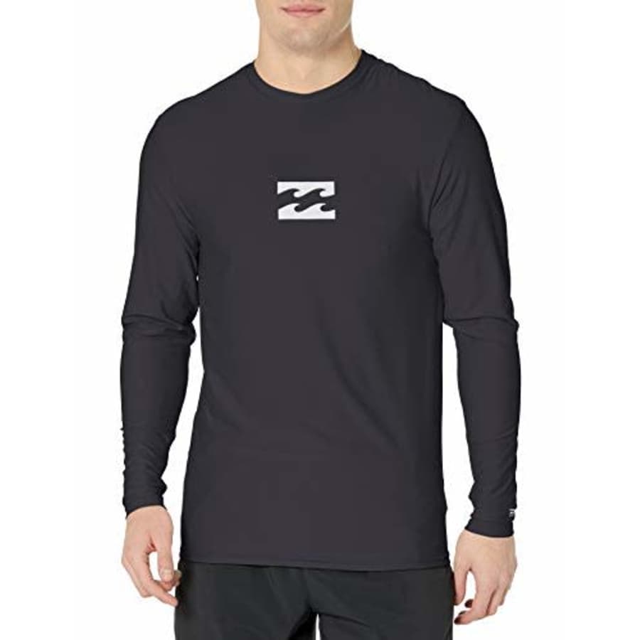Billabong Men's Loose Fit Long Sleeve Rashguard Surf Shirt, Black All Day LS, L for $28 Billabong Men's Loose Fit Long Sleeve Rashguard Surf Shirt, Black All Day LS, L for $28