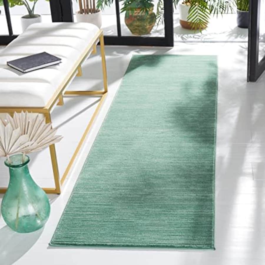 Safavieh Vision Collection Runner Rug - 2'2" x 6', Light Green, Modern Chic Ombre Tonal Design, for $45