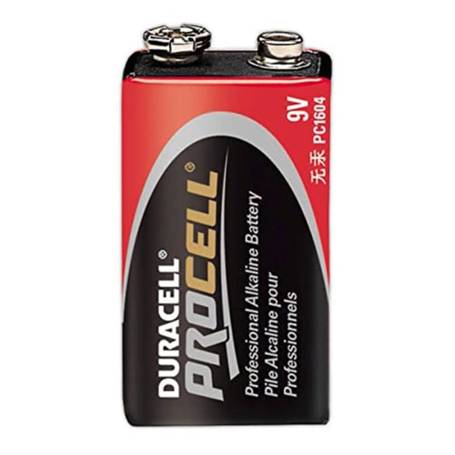 Duracell DURPC1604 PROCELL Professional Alkaline Batteries, 9V (Pack of 12) for $30 Duracell DURPC1604 PROCELL Professional Alkaline Batteries, 9V (Pack of 12) for $30