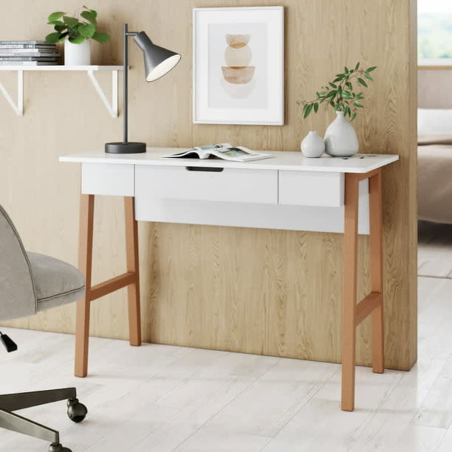 Nathan James Telos 42" 1-Drawer Desk for $196