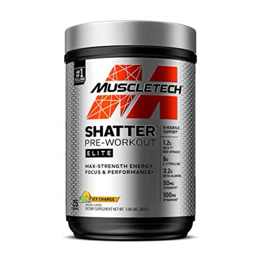 Pre Workout for Men & Women | MuscleTech Shatter Elite Pre-Workout | Preworkout Energy Powder | 8 for $30 Pre Workout for Men & Women | MuscleTech Shatter Elite Pre-Workout | Preworkout Energy Powder | 8 for $30