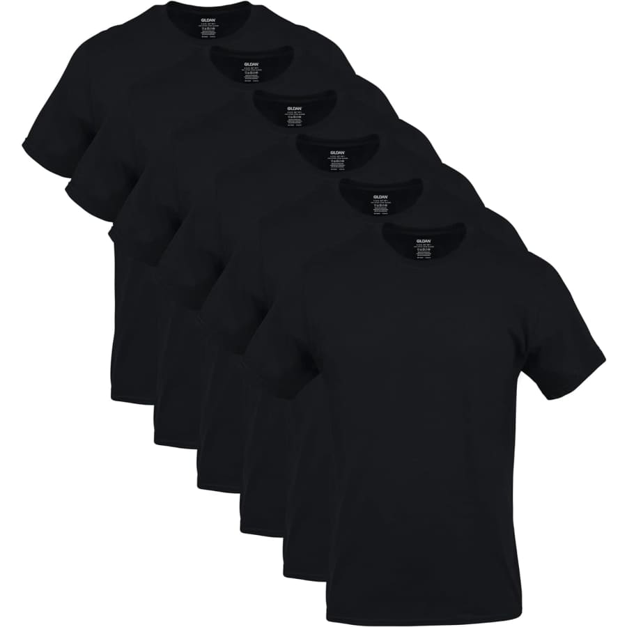 Gildan Men's T-Shirt 6-Pack for $22 Gildan Men's T-Shirt 6-Pack for $22