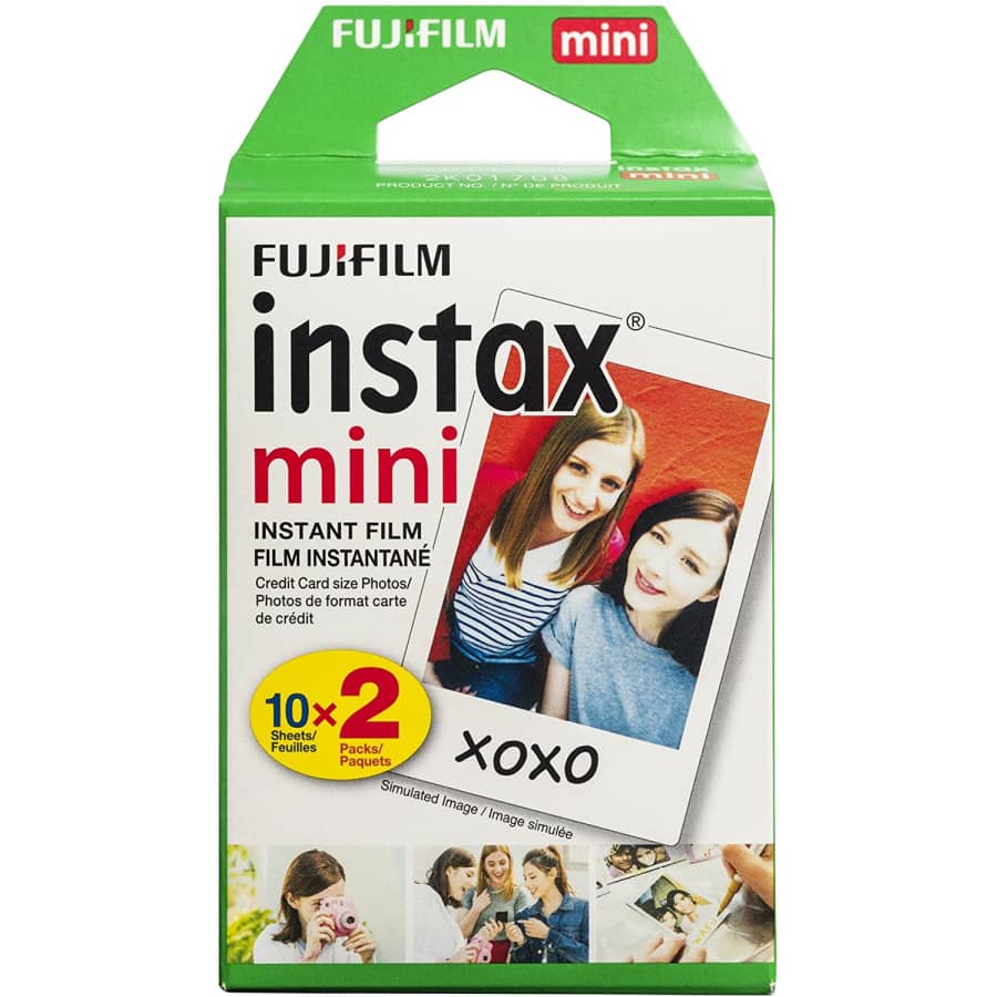 Fujifilm Instax Mini Instant Film Twin Pack for $12 Fujifilm Instax Mini Instant Film Twin Pack for $12