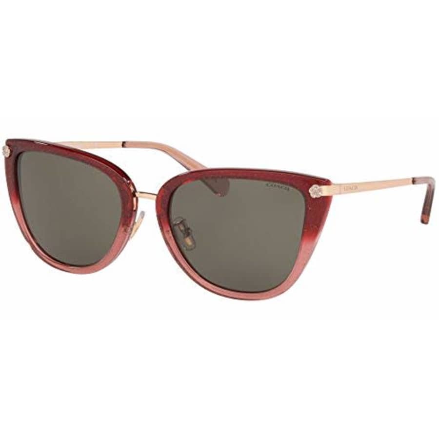 Coach L1099 HC8276 Sunglasses 55513-56 -, Smoke HC8276-55513-56 for $73