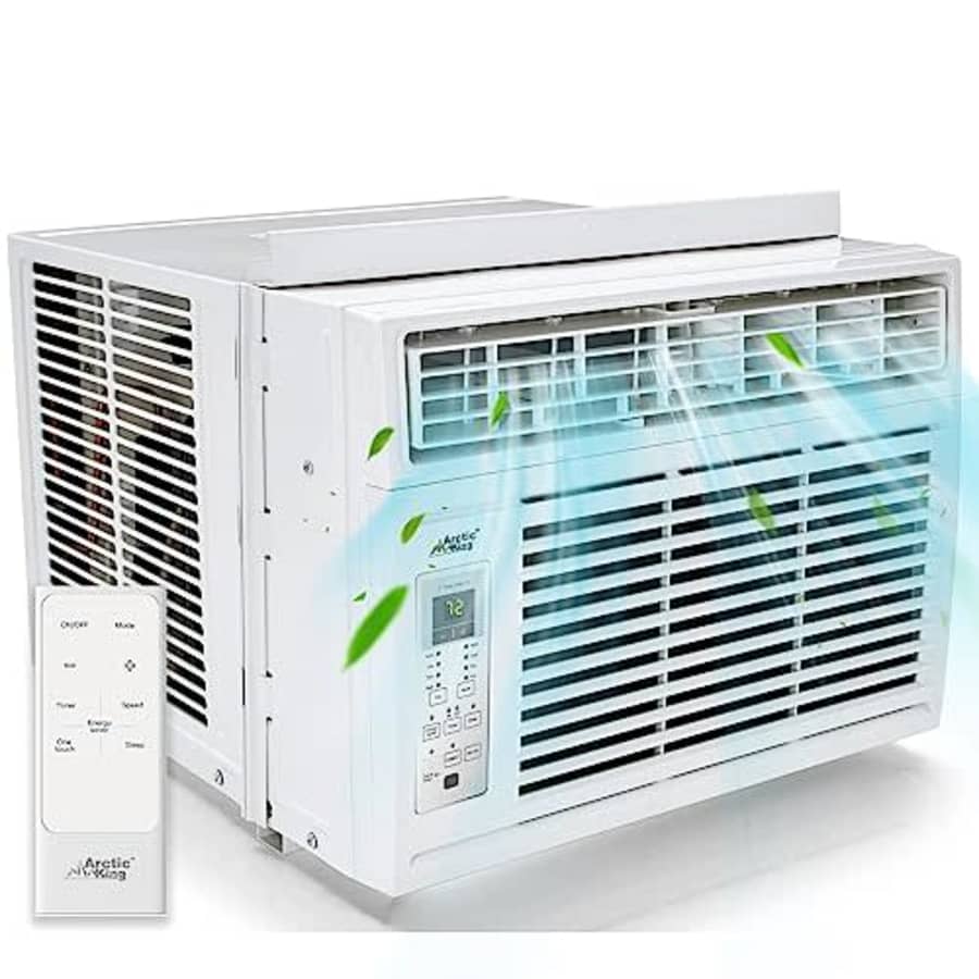 Arctic King 12,000 BTU Window Air Conditioner, Cools up to 550 Sq. Ft, with Digital Panel and for $366