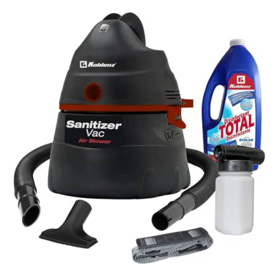 Koblenz WD-390 S K2 Portable Wet-Dry Vacuum Cleaner, 3 Gallon Tank, Black for $50 Koblenz WD-390 S K2 Portable Wet-Dry Vacuum Cleaner, 3 Gallon Tank, Black for $50