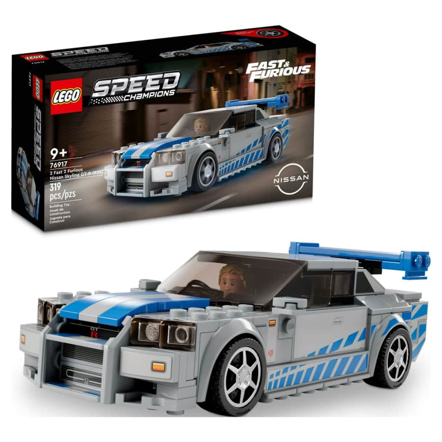 LEGO Speed Champions 2 Fast 2 Furious Nissan Skyline GT-R (R34) 76917 Race Car: $20